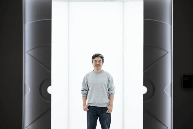 남세동 보이저엑스 대표가 23일 서울 서초구 보이저엑스 사무실 입구에 서 있다. 2023.03.23 이한호 기자 han@hankookilbo.com