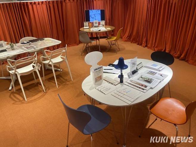 팝업스토어 상담 공간. 사진=심하연 기자