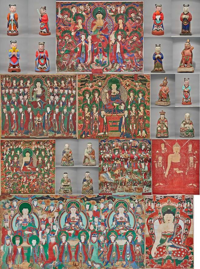 회수된 불교문화유산 32점