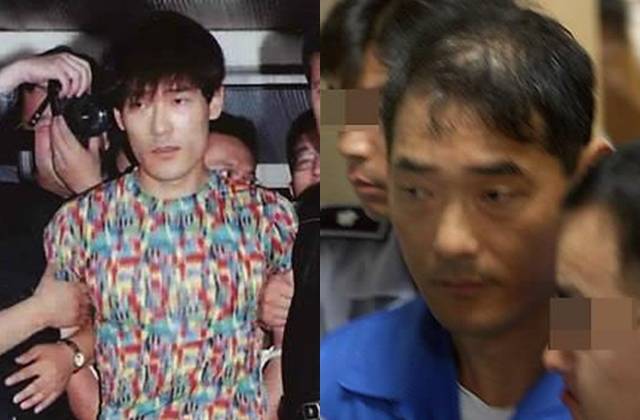 탈옥수 신창원. 1999년 검거 당시 모습(왼쪽 사진)과 그로부터 10년 뒤인 2009년 모습. 연합뉴스