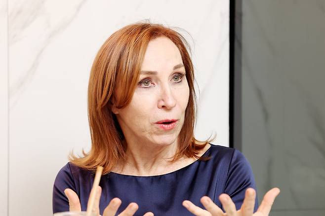 마르시아 도네르 아브레우 주한 브라질 대사. 우상조 기자