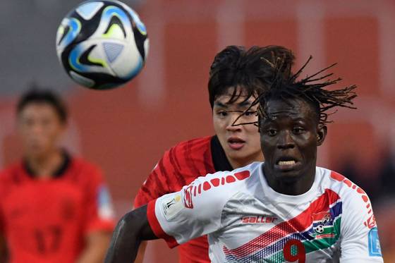 작고 가난한 나라 감비아는 이번 대회 돌풍의 팀으로 뛰어올랐습니다. (사진=AFP연합뉴스)