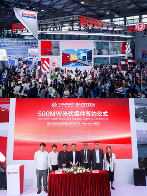 사진: 최근 중국 동부 상하이에서 열린 SNEC PV POWER EXPO에 참가한 Seraphim (PRNewsfoto/Xinhua Silk Road)