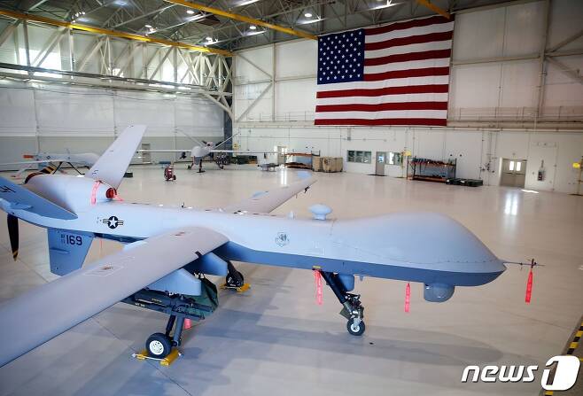 미국 공군의 무인기(UAV·드론) 'MQ-9' 자료사진 ⓒ AFP=뉴스1