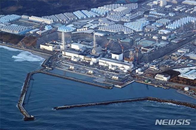 [후쿠시마=AP/뉴시스]일본 후쿠시마 제1 원자력발전소 자료사진. 2023.06.02.