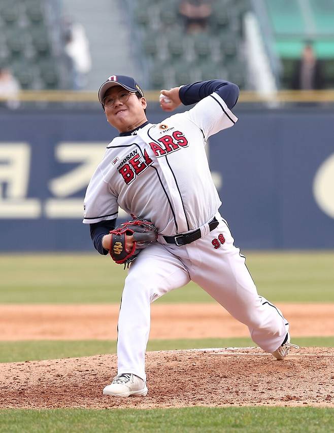 ▲ 백승우 ⓒ 두산 베어스