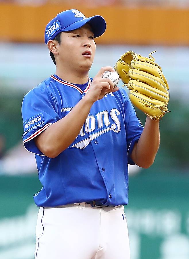 ▲양창섭. ⓒ삼성 라이온즈