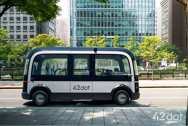 42dot’s autonomous-driving shuttle service (42dot)
