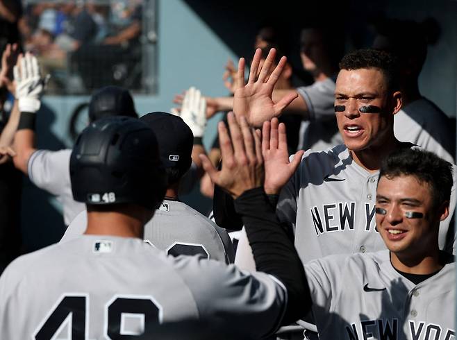 저지는 최근 19경기에서 13홈런을 터뜨렸다. AFP연합뉴스