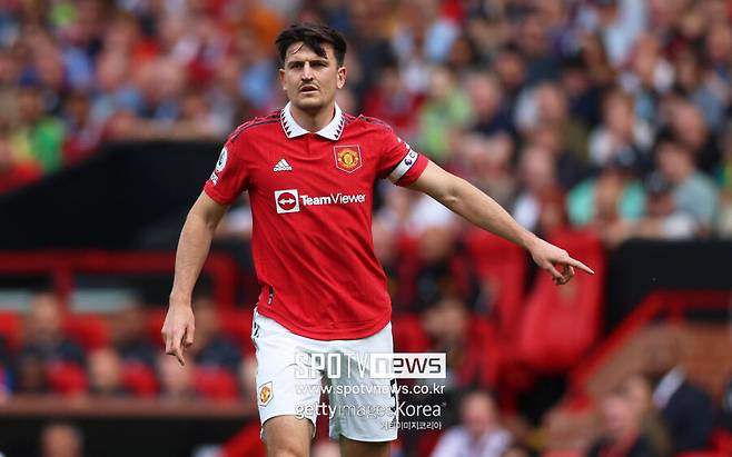 ▲ 맨체스터 유나이티드의 계륵 소리만 듣고 있는 해리 매과이어.