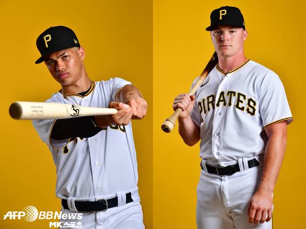 엔디 로드리게스(좌), 헨리 데이비스(우). 피츠버그는 두 명의 포수 유망주를 키우고 있다. 사진=ⓒAFPBBNews = News1