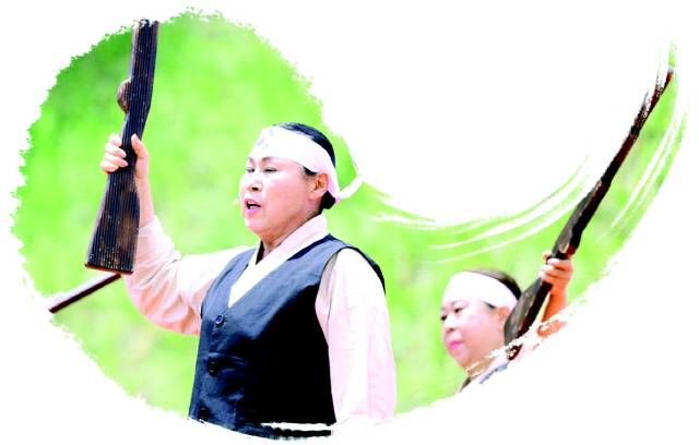 ▲ 춘천 의병 아리랑 보전회 공연 모습