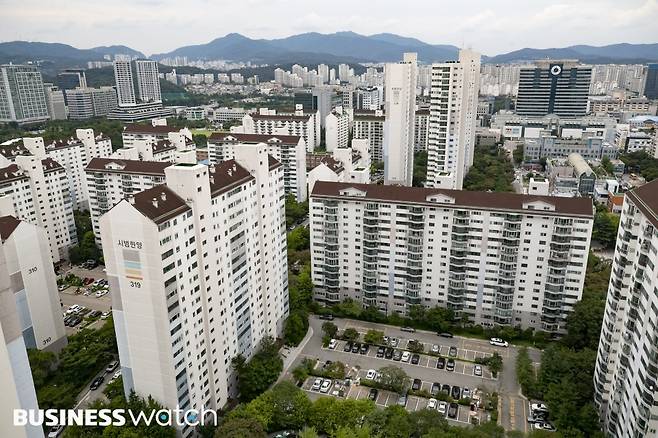 1기 신도시, 분당 시범 한양 아파트 전경 /사진=이명근 기자 qwe123@