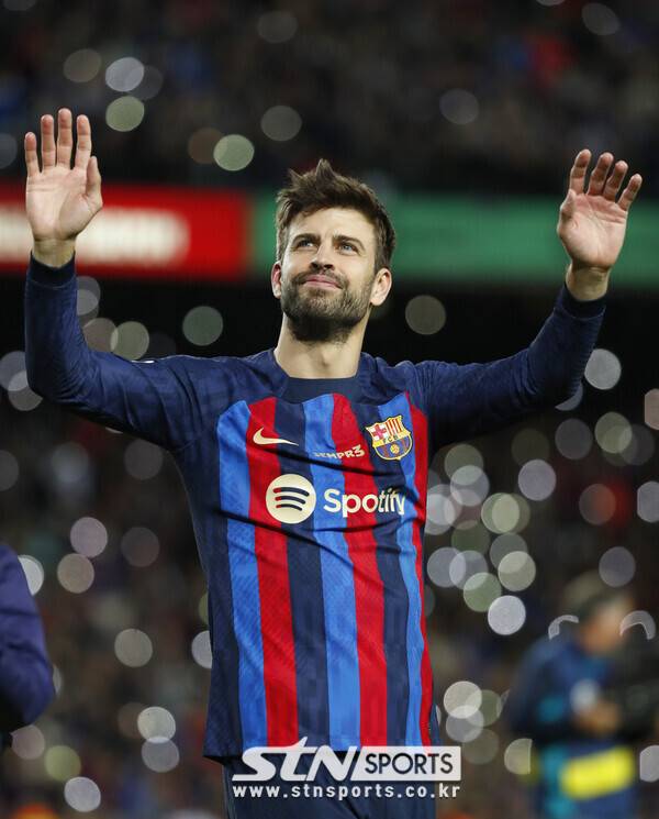 전 FC 바르셀로나 센터백 제라르 피케. 사진┃뉴시스/AP
