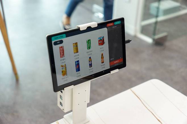 넥스트페이먼츠의 안드로이드 기반 테이블 오더