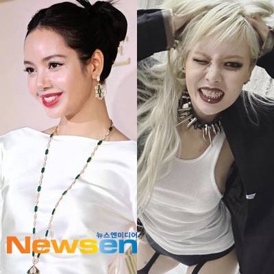 왼쪽부터 리사(뉴스엔DB) 현아(SNS)