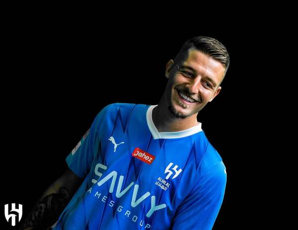 세르게이 밀린코비치-사비치가 사우디 프로리그 알 힐랄에 입단했다. 사진=알 힐랄 SNS