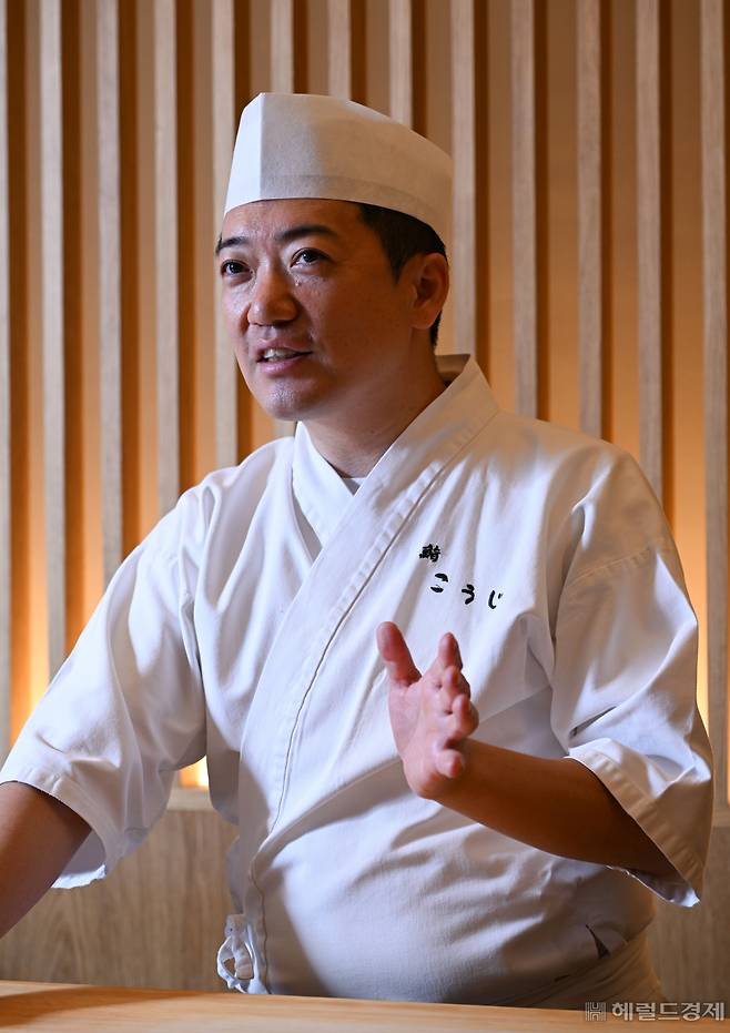 나카무라 코우지 셰프. 임세준 기자