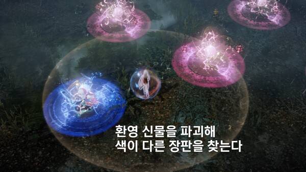 - 장판 안으로 들어가면 아재 절단기 or 스페이스 바 연타 등장