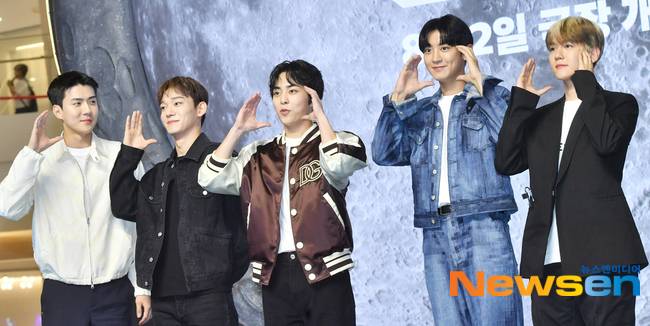 세훈, 첸, 시우민, 찬열, 백현