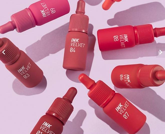 클리오에서 판매하는 '페리페라' 틴트 이미지. /클리오 홈페이지