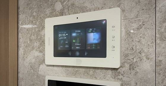 아파트 월패드. 중앙포토