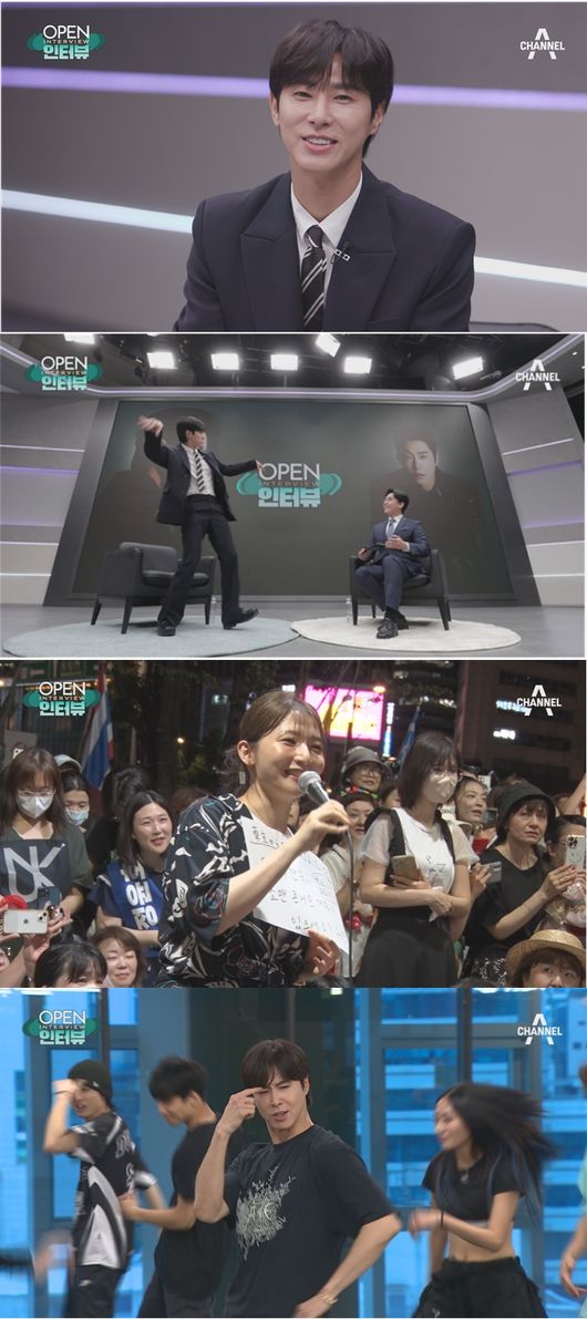 Channel As weekend evening News A (Kim Yoon-soo anchor) Open Interview, which is broadcasted at 7 pm on December 12, meets Jeong Yunho, a K-POP legend and 20-year-old singer.A 17-year-old boy who longed for Michael Jackson, Jeong Yunhos dream is to be active for one more year than Michael Jackson, and he has been running for that dream for the past 20 years and has returned with his third mini album  ⁇ Reality Show ⁇ .He is a second-generation Idol who has been in his 20th year of his debut. He is also a person, and he is not a singing machine.In the third grade of junior high school Idol Producer, the nickname of the military leader, who asked the anchor who took the most Military, replied that Changmin, a member of  ⁇  TVXQ, confessed that Changmins first impression was like a prisoner and felt inferiority.On the other hand, Kim Yoon-soo, an anchor who visited Jeong Yunhos SM practice room, learns the point choreography of Jeong Yunhos new title song Vuja De) Shows the aspect of.Jeong Yunho, a 300-year-old global fan who is looking for Channel A Open Studio, a woman from Japan, has been cheering for 15 years with her mother.The story of Jeong Yunho, a singer who has solved the truthful story throughout the longest Interview ever, can be found at  ⁇  Open Interview  ⁇ , the last corner of News A at 7 pm on December 12.Channel A