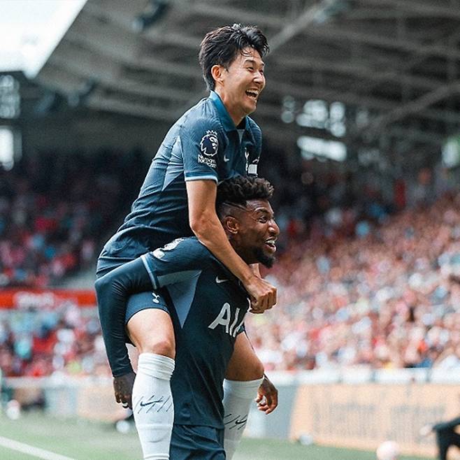 ▲ 손흥민과 에메르송 로얄 ⓒ 토트넘 홋스퍼