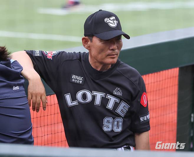 ▲이종운 롯데 감독대행 ⓒ롯데 자이언츠