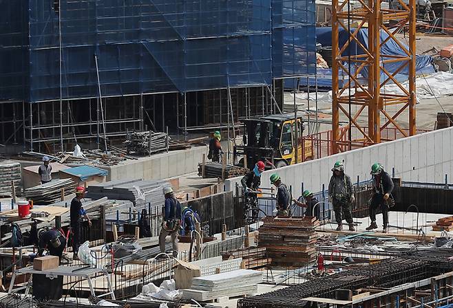 현재 경기를 비관적으로 보는 건설업체가 더 많은 것으로 조사됐다. /사진=뉴스1