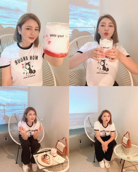 Song Ga-in posted several photos on his instagram on the 7th.The released photo shows Song Ga-in visiting the cafe.Song Ga-in took a self-portrait in various poses in a cafe. Song Ga-in, in particular, caught the attention of fans by showing off their charm even in the late summer.The fans who came in contact with the photos showed various responses such as Pretty, Cute and Bigger.On the other hand, Song Ga-in is loved by the public through various activities such as performances and broadcasting.
