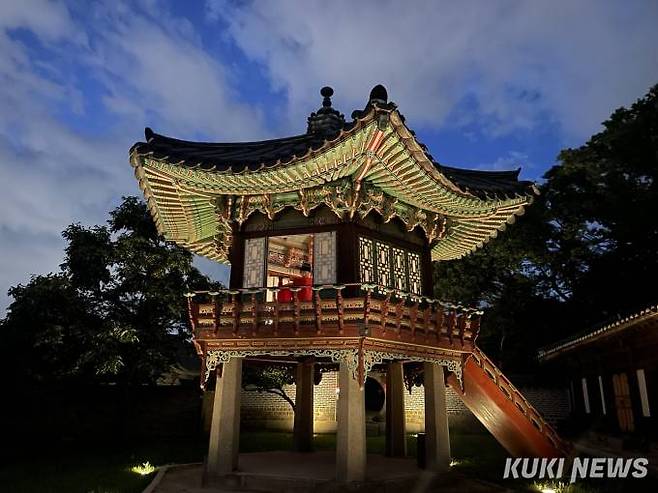 상량정에서 연주되는 청성곡은 대금의 높은 음역에서 우러나오는 맑고 시원한 느낌이 매력적이다. 사진=유민지 기자