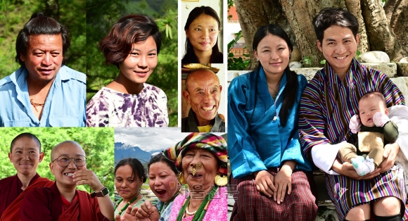 부탄 여정에서 만난 이들의 얼굴 표정을 모았다.