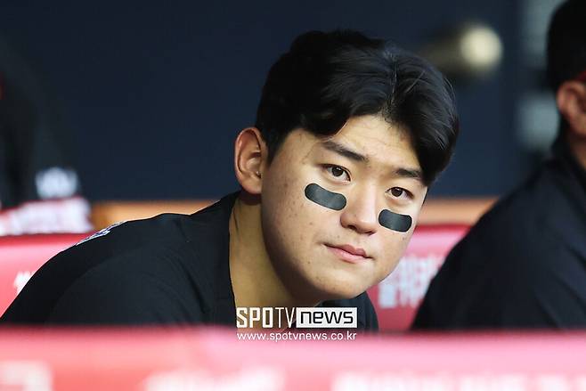 ▲ 박찬호의 갑작스러운 부상으로 김도영은 유격수로서의 기회를 얻었다 ⓒ곽혜미 기자