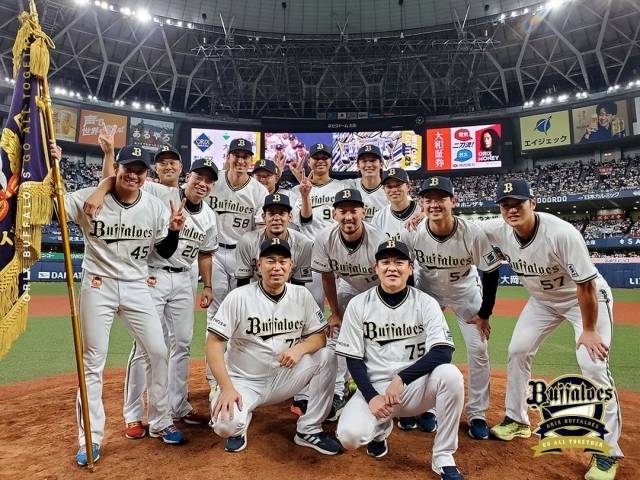 오릭스 버팔로스 선수단./오릭스 버팔로스 SNS