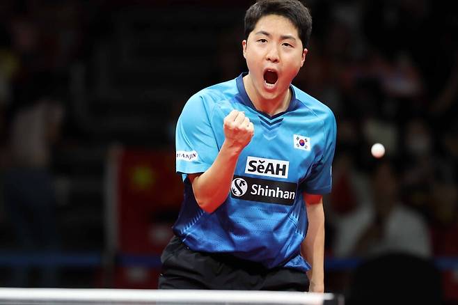 ▲ 임종훈. ⓒ연합뉴스