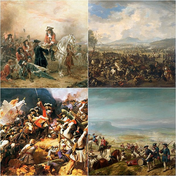 “야 스페인 대가 끊겼대.” 스페인 왕위 계승 전쟁을 묘사한 그림들.