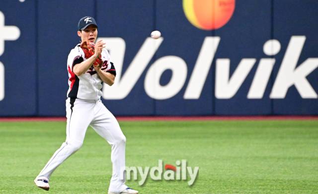 2023년9월23일서울고척스카이돔에서진행된'2022항저우아시안게임'야구대표팀훈련. 김혜성/고척=곽경훈 기자 kphoto@mydaily.co.kr