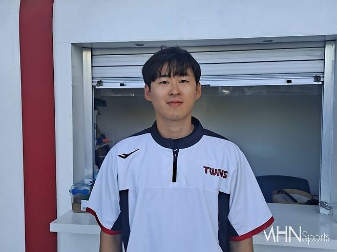 LG 배팅볼 투수 조부겸은 '공'과 함께 '희망'도 던진다. 사진(잠실)=김현희 기자