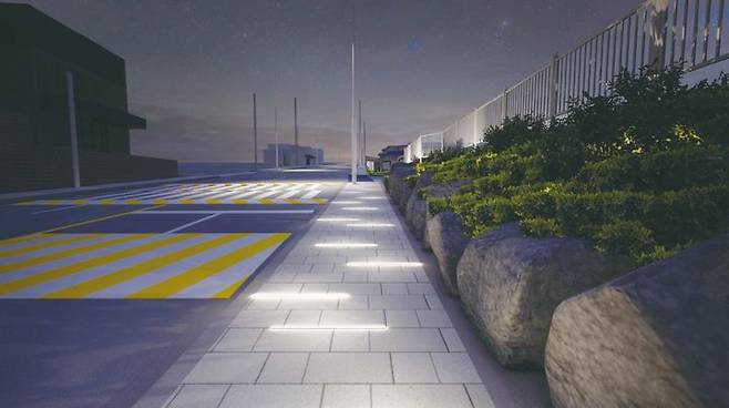 야간경관조명 조감도. (사진=가평군 제공) *재판매 및 DB 금지