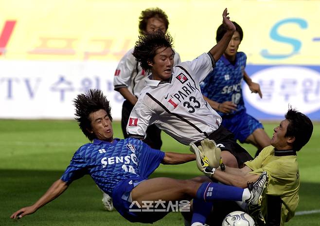 선수 시절의 이정효 감독. 스포츠서울 DB