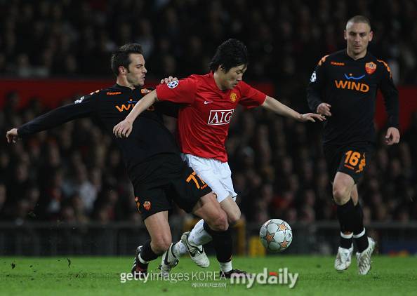 AS로마전 박지성/게티이미지코리아