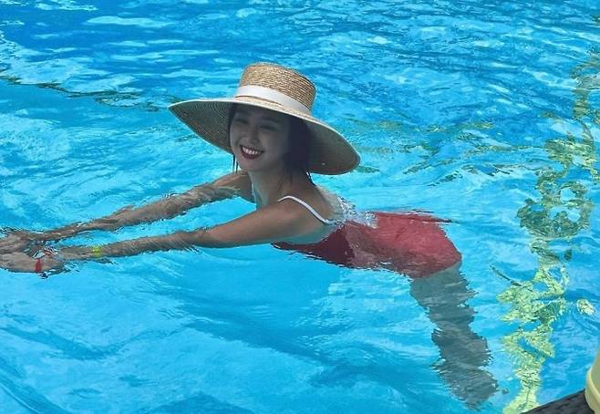 ./사진=지소연 SNS 캡처