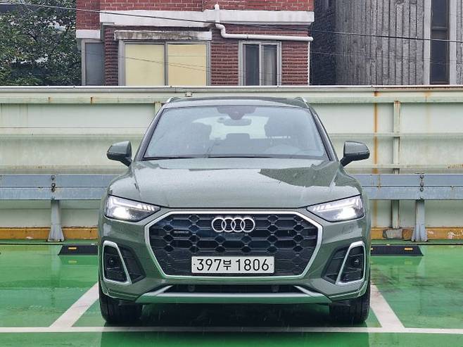 Q5 전면부 ⓒ데일리안 편은지 기자