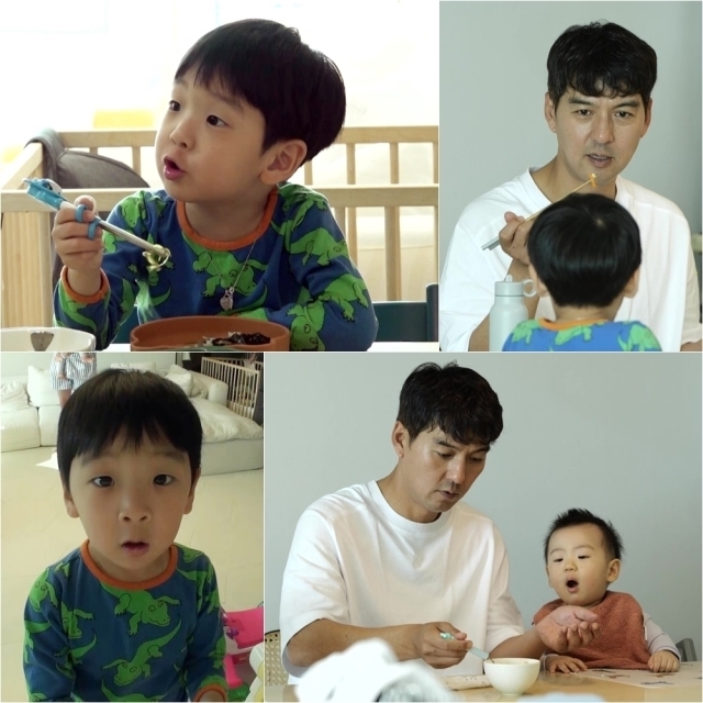 Lee Pil-mo and father-of-five dam Lake reveal their fiery desire to winKBS 2TV Superman is back on the 24th 499 times is packed with the subtitle I want to see you again and again. The narration includes actor owner and singer Choi Chang Changmin.On this day, Lee Pil-mo, dam lake and Toho Co., Ltd. Brother reveals Man in the Kitchen scenery that goes beyond peace and tension.In the last broadcast, Lee Pil-mo showed a strong belief that he was the tallest in his family because he ate eggs, mackerel and bean sprouts well.In addition, the height of the 5-year-old dam lake is 110cm, and it is revealed that it is the top 1%.On this day, dam lake starts breakfast with egg soup and bean sprouts prepared by Father Lee Pil-mo.As dam lake certifies the storm growth caused by the health Man in the Kitchen, it eats a variety of herbs such as spinach, seaweed stem, bracken, etc., which ordinary 5-year-old children are reluctant to eat, to be.Among them, 5-year-old dam lake challenges 50-year-old Father Lee Pil-mo.The dam lake invokes playfulness and asks Father Lee Pil-mo to eat a quick meal, and Father Lee Pil-mo eats more and eats a dish on his head.Dam lake, who was sucking in the storm with all his strength, checks Lee Pil-mo with a spoonful of rice in his mouth and Zen masters the smile of the person who sees him as a cute battle to win his father.Lee Pil-mo, on the other hand, laughed at his five-year-old son by putting his nose in a bowl and eating it. Lee Pil-mo, who finished a sparkling battle with a five-year-old son for a while,I will win the dam lake to grow, he said, revealing the big meaning of parenting.KBS 2TV Superman is back 499 will be broadcasted at 8:30 pm on the 24th.