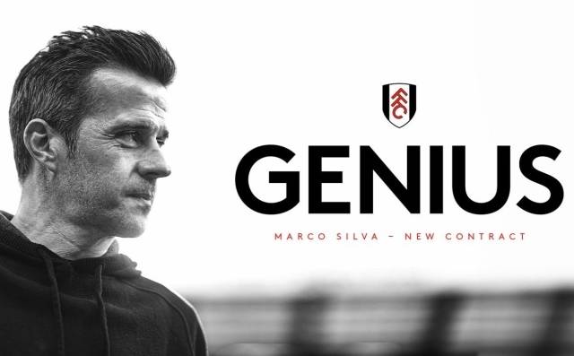 실바 감독 재계약 포스터/풀럼