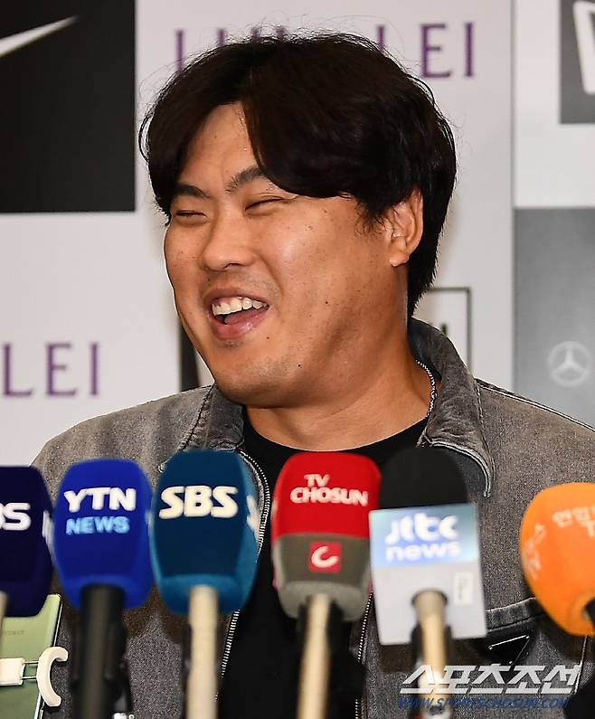 18일 귀국한 류현진. 인천공항=박재만 기자pjm@sportschosun.com