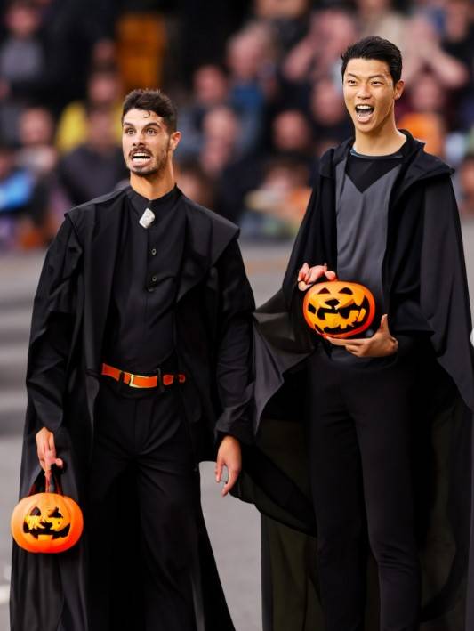 ▲ 울버햄튼이 게시한 할로윈 기념 합성 사진ⓒ울버햄튼 SNS