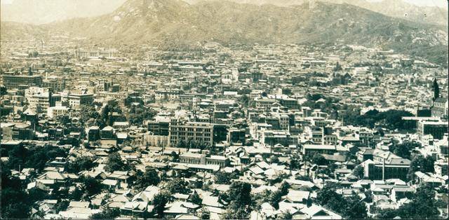 1950년 6·25전쟁 직전의 서울 종로 전경. 서울역사아카이브