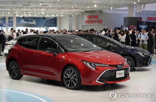 도요타자동차가 가장 많이 판매한 차량인 코롤라. 연합뉴스